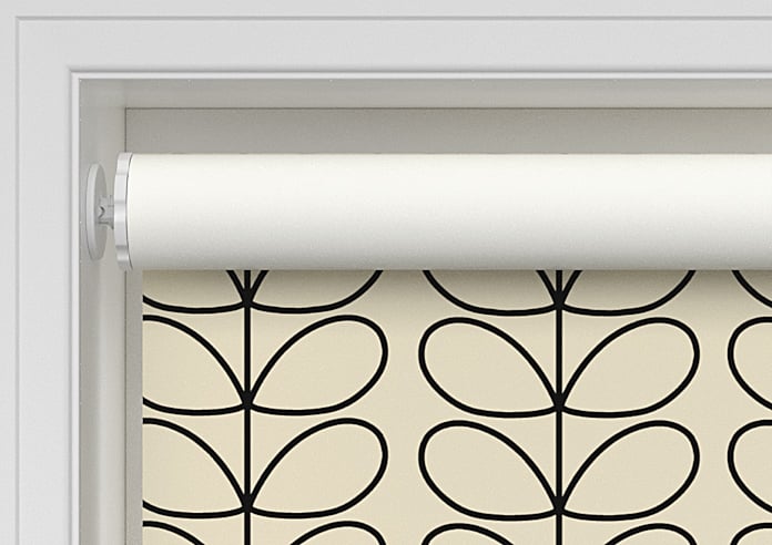 Orla Kiely Linear Stem, Black - Twist&Fit Roller Blind - Image 9
